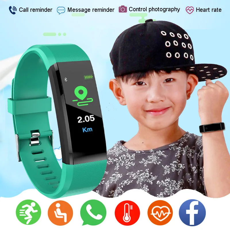 Top Trends: Silicone Kids Smart Watch Children Smartwatch Fitness Tracker For Boys Girls Smart Clock Sport Waterproof Child Smart-Watch Shoppable Styles