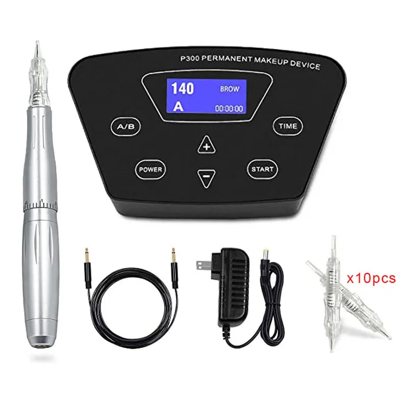 Top Trends: BMX Permanent Makeup Machine Dermografo Micropigmentacion Device Eyebrow Machine For Eyebrow Lip Tattoo Pen Kit P300 Shoppable Styles