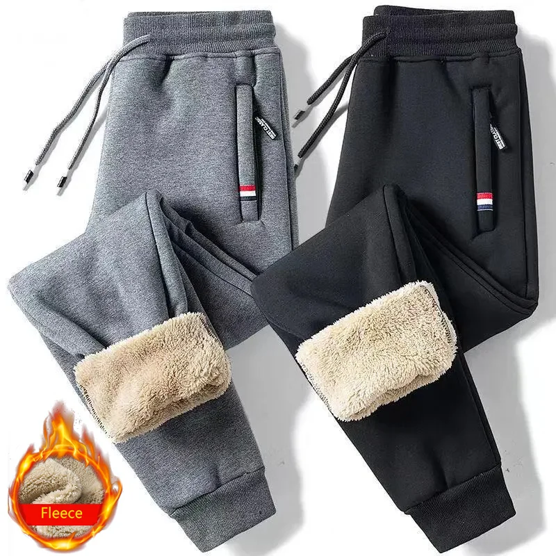 Top Trends: Winter Warm Casual Pants Men Fitness Sportswear Tracksuit Bottoms Sweatpants Trousers Track Pants Mens Joggers M-5XL Shoppable Styles