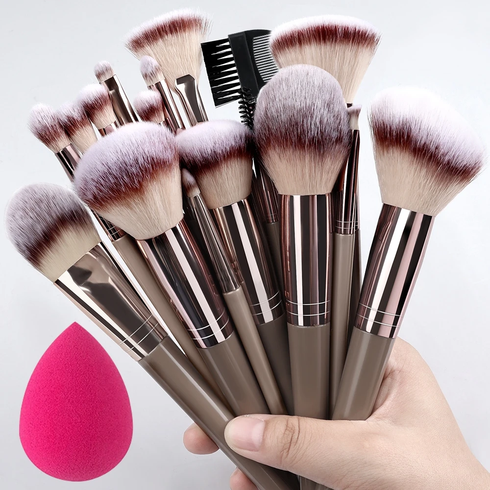 Top Trends: 3-32Pcs Makeup Brush Set Professional Super Soft Detail Brush Blush Brush Foundation Concealer Eyeshadow Brush Women Beauty Tool Shoppable Styles