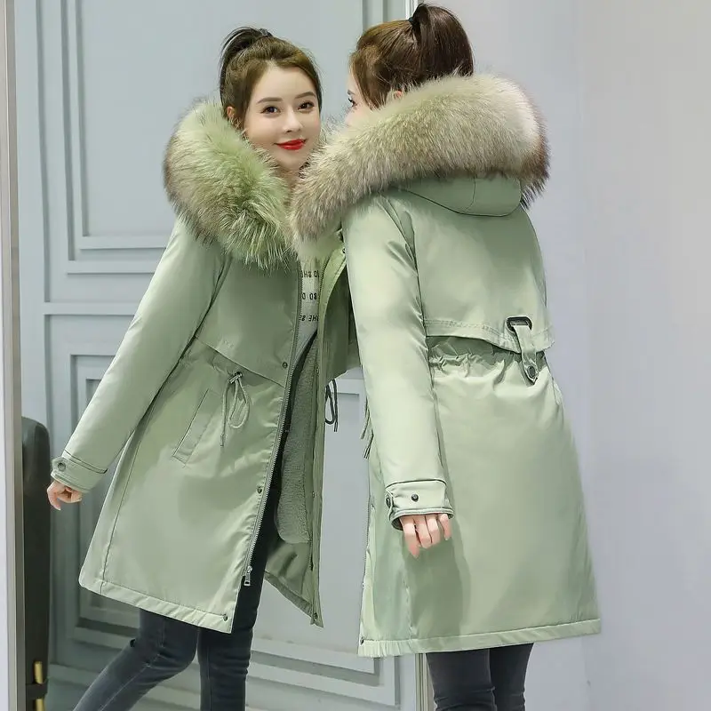 Top Trends: Cashmere Thickened Women&#039;s Quilted Coats Long Coat Winter 2023 Winter New Down Cotton Coat Cotton-padded Jacket Pie Overcome Shoppable Styles