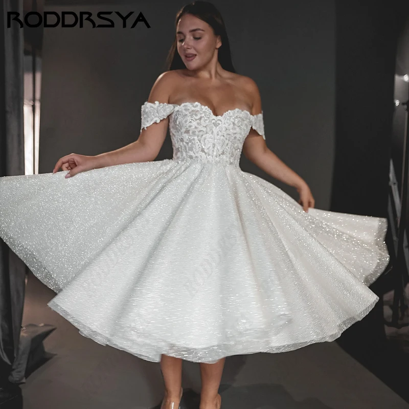 Top Trends: RODDRSYA Princess Wedding Dresses For Woman Sexy Sweetheart Off Shoulder Bridal Gowns Elegant A-Line Tulle Vestidos De Novia Shoppable Styles