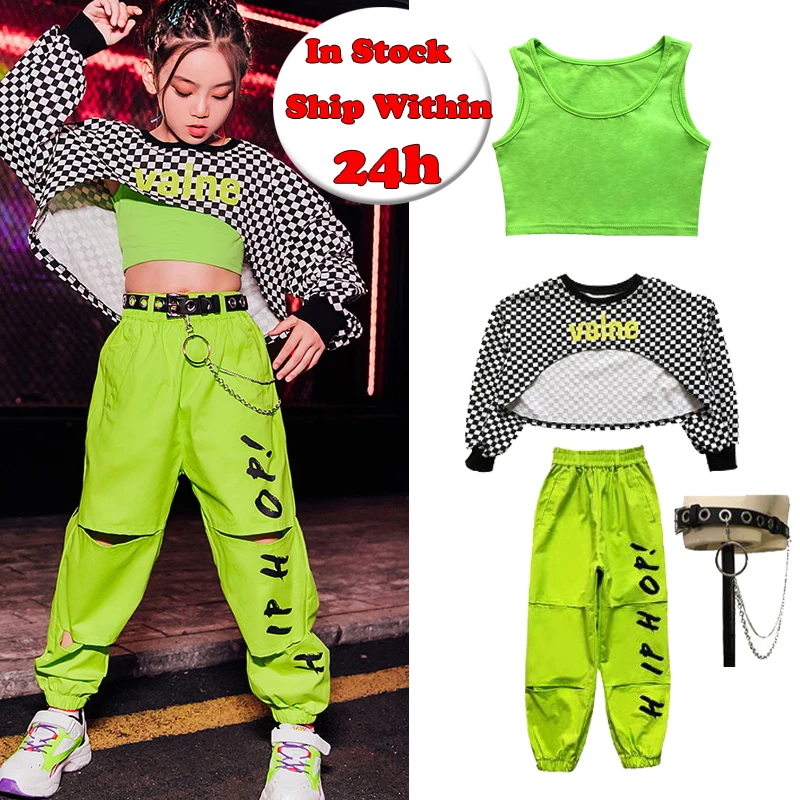 Top Trends: 2023 Girls Jazz Dance Costumes Children&#039;S Hip-Hop Street Dance Clothes Ballroom Hip Hop Dancing Clothes Stage Outfits DQS6223 Shoppable Styles