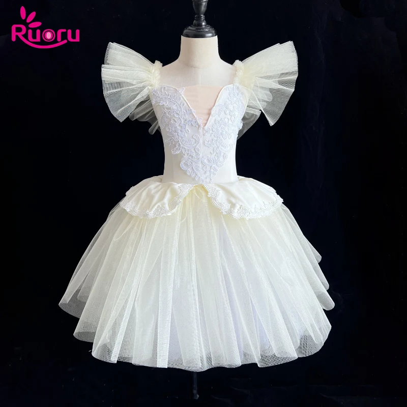 Top Trends: Ruoru Kids Adult Ballerina Ballet TUTU Dancing Long Dress Children Swan Lake Dance Costumes Skirt Girls Long Ballet Outfits Shoppable Styles