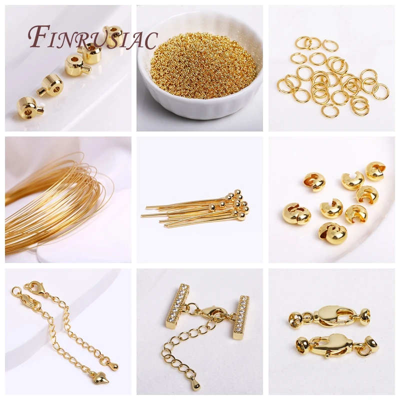 Top Trends: 8 Types Full Length 70mm 18K Real Gold Plated Brass Extended Extension Tail Chain With Lobster Clasps, Chain Extender Shoppable Styles - Image 6