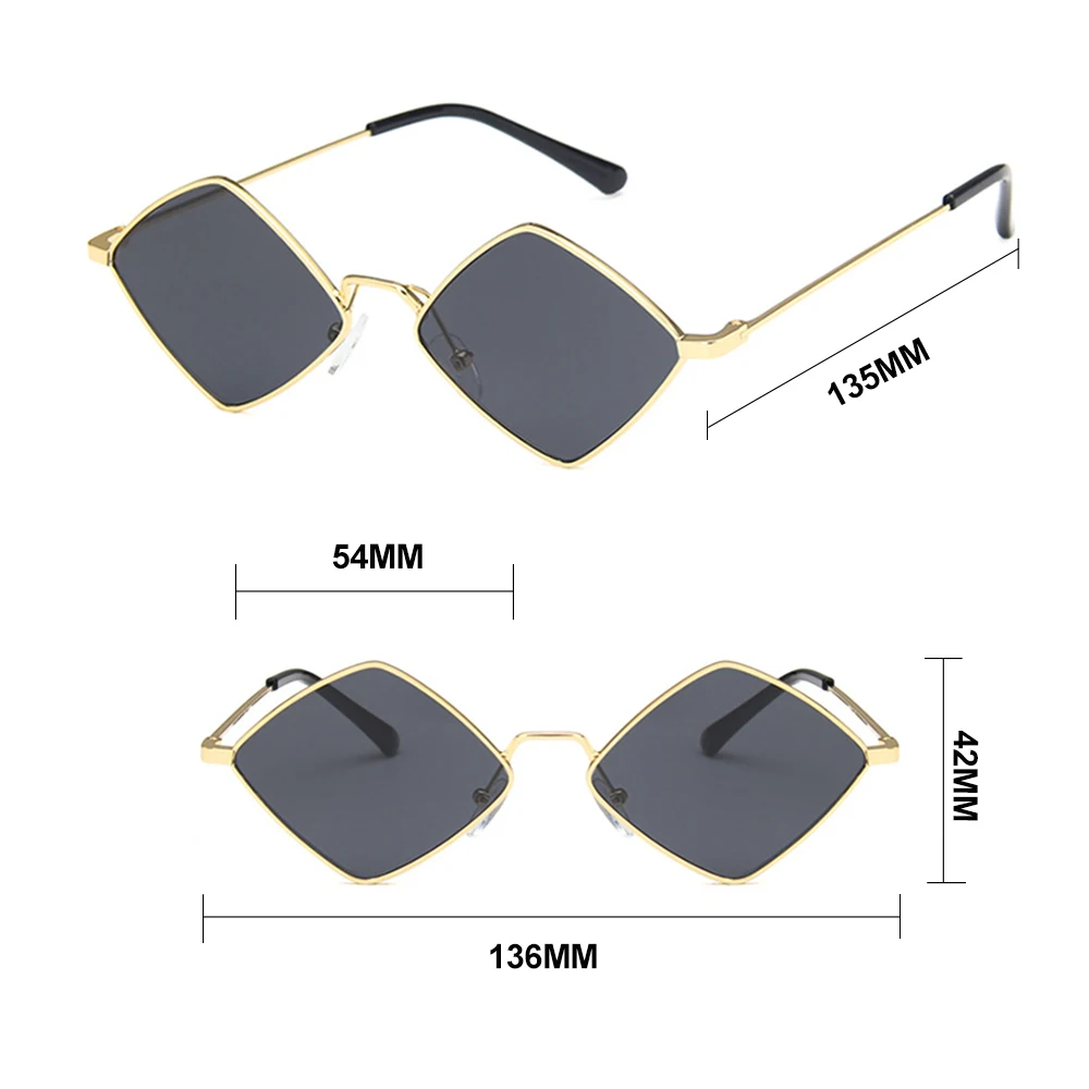 Top Trends: 2024 Vintage Punk Sunglasses Women Men Luxury Brand Designer Sun Glasses Ladies Metal Frame Driving Eyewear Lentes De Sol Mujer Shoppable Styles - Image 5