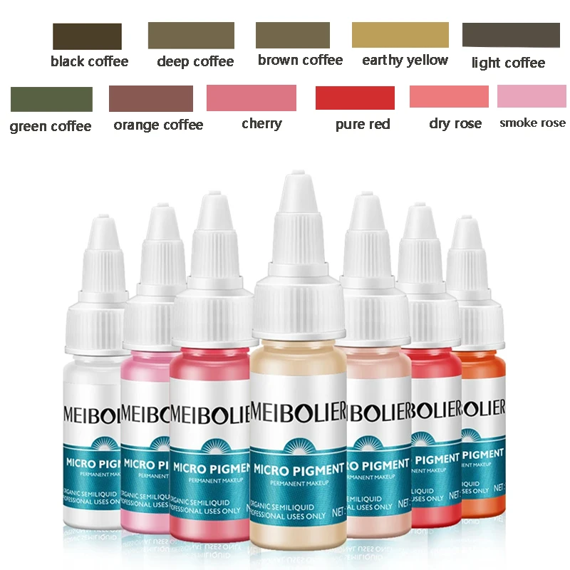 Top Trends: 15ML Organic Tattoo Ink Lips Tint Eyebrow Microblading Pigment For Micropigmentation Professional Permanent Pmu Accessories Shoppable Styles