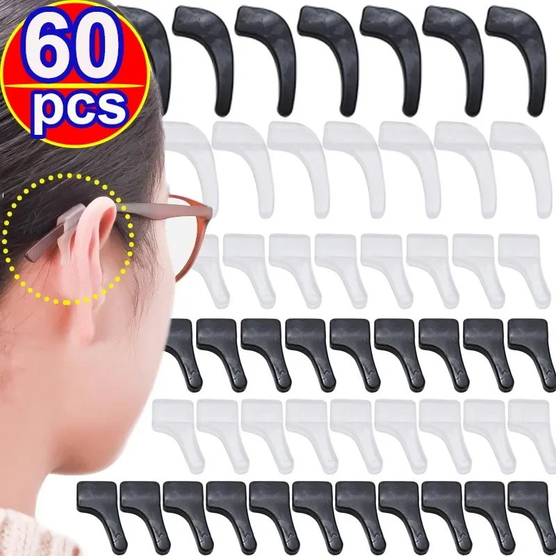 Top Trends: New Silicone Anti Slip Ear Hook Eyeglass Accessories Glasses Leg Ear Sleeve Bracket Fastener Temple Tip Holder Spectacle Grip Shoppable Styles