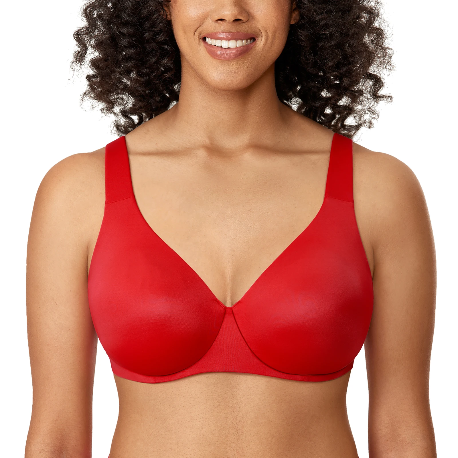 Top Trends: Women&#039;s Minimizer Bra Plus Size Unlined Full Coverage Smooth Underwire Support Seamless D DD E F G Shoppable Styles