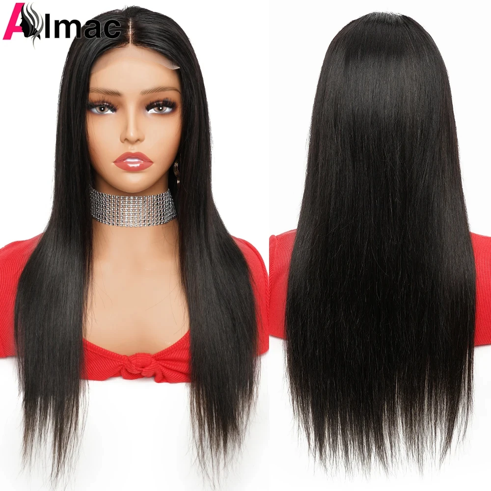 Top Trends: 180% 13x4 Bone Straight Lace Front Wig Indian Remy Transparent Lace Frontal Wig Human Hair Wigs 4x4 Closure Wig Pre-Plucked Shoppable Styles