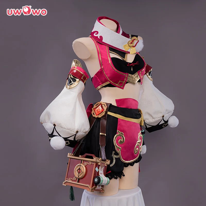 Top Trends: Only XXL XXXL - UWOWO Yanfei Cosplay Hot Genshin Impact Cosplay Halloween Costume Wise Innocence Cute Yan Fei Cosplay Outfits Shoppable Styles - Image 5