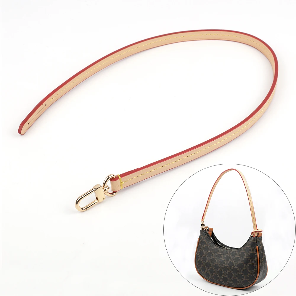 Top Trends: 38cm 55cm Detachable Bag Handle Replacement Bag Strap Genuine Leather Shoulder Strap Bag Part &amp; Accessories Fashion Strap Shoppable Styles