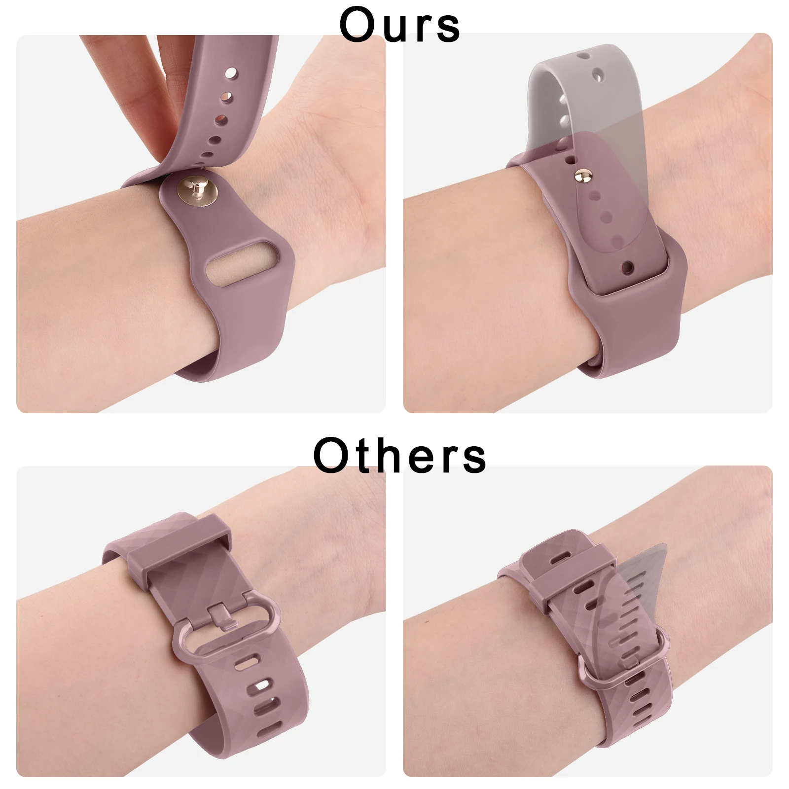 Top Trends: New Silicone Strap For Xiaomi IMILAB KW66 / YAMAY SW022 / Mibro Lite / Mibro Color / Mibro Air Band Bracelet For Maimo Smart Watch Strap Shoppable Styles - Image 5