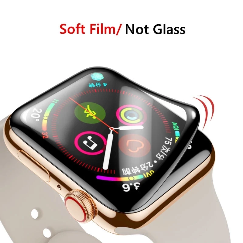 Top Trends: Screen Protector For Apple Watch Series 9 8 45mm 41mm 44mm 7 Ultra 49MM HD No Glass Full Film IWatch 6 5 4 Se 3 40mm 42mm 38mm Shoppable Styles - Image 2