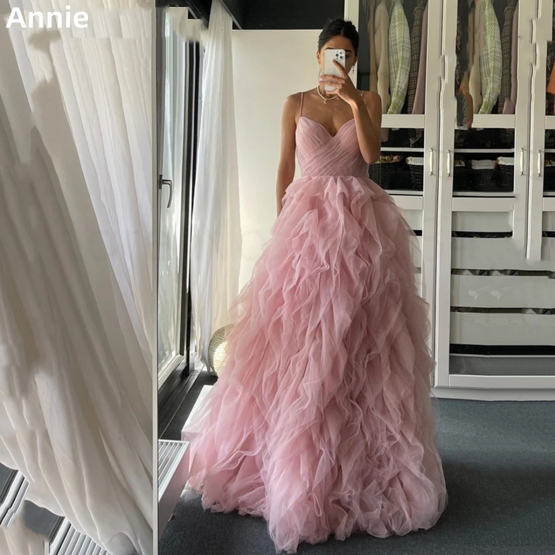 Top Trends: Pink Tulle Prom Dresses Sweetheart Multilayer Cocktail Custom Evening Dresses Vestidos De Fiesta Wedding Graduation Party Dress Shoppable Styles