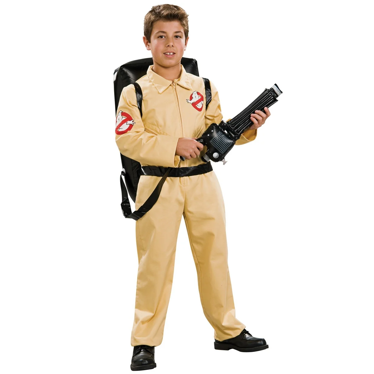 Top Trends: Movie Theme Ghostbuster Cosplay Uniform Kids Halloween Costume Adult Child New Year Jumpsuit Cloths Kid Holiday Party Disfraz Shoppable Styles