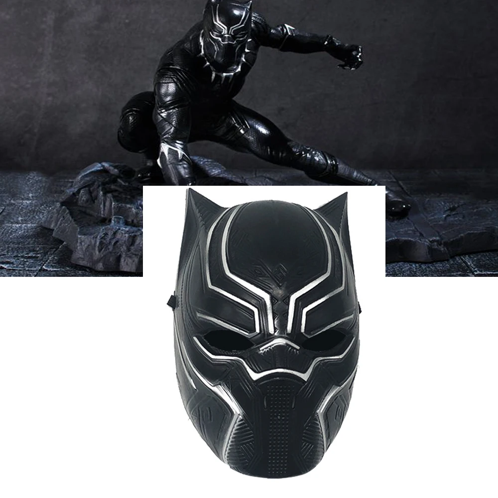 Top Trends: New Black Panther Masks Movie Fantastic Four Cosplay Men&#039;s Party Mask For Halloween Women Cosplay Prop Accessories Gifts Shoppable Styles