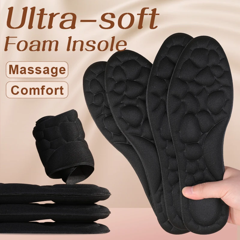 Top Trends: 3ANGNI 1 Pair Of Unisex Massage Memory Foam Insole Cushioning, Foot Comfort Fit, Sneakers, High Heel Shoe Insoles Shoppable Styles