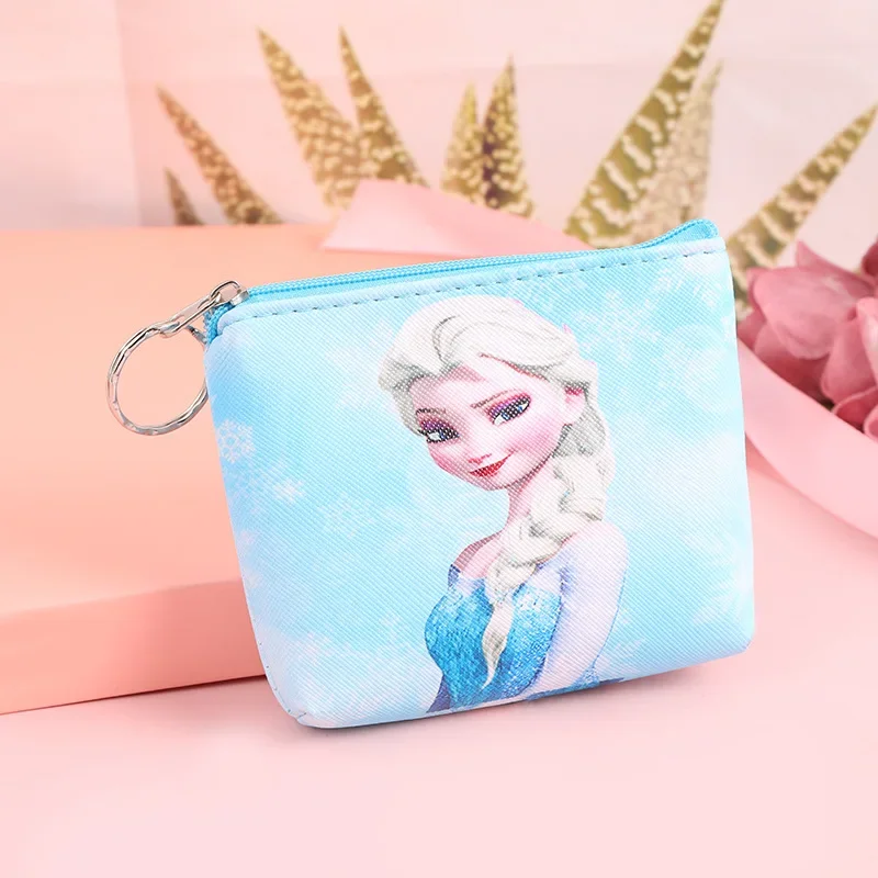 Top Trends: Disney Girl Wallet School Fashion Cartoon Frozen Series Printing Large Capacity Change Portable Storage Durable PU Coin Wallet Shoppable Styles