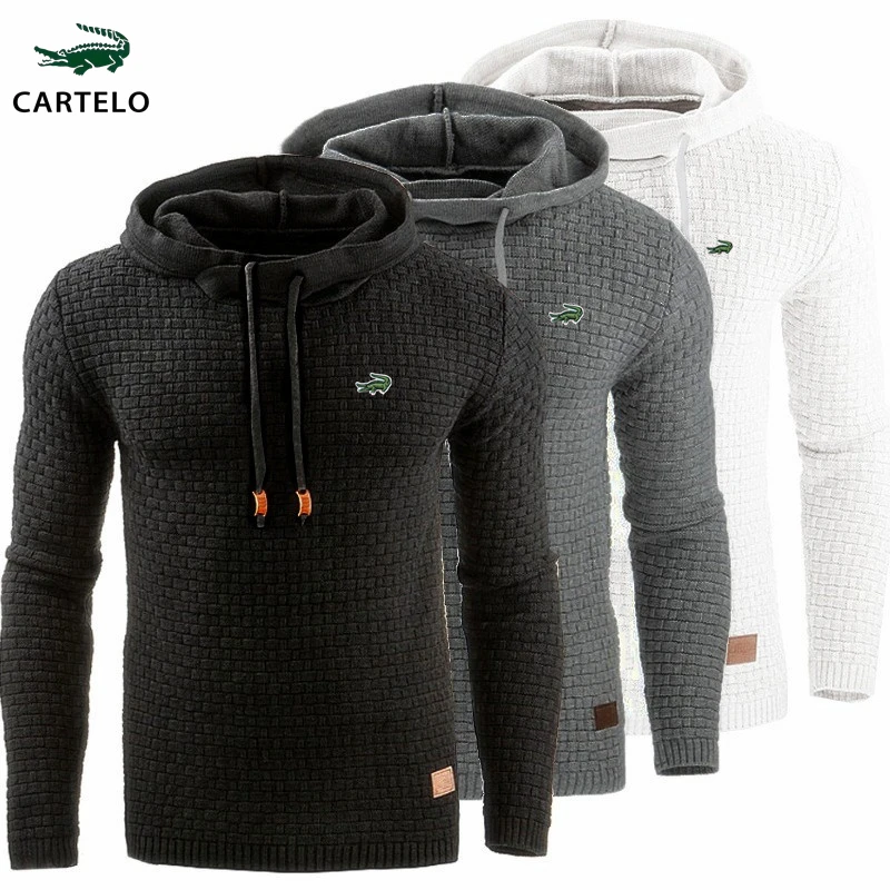 Top Trends: CARTELO 2023 Autumn / Winter New Solid Color Casual Hoodie Oversize Women Man Hoodies Black Sweatshirts S-5XL Shoppable Styles