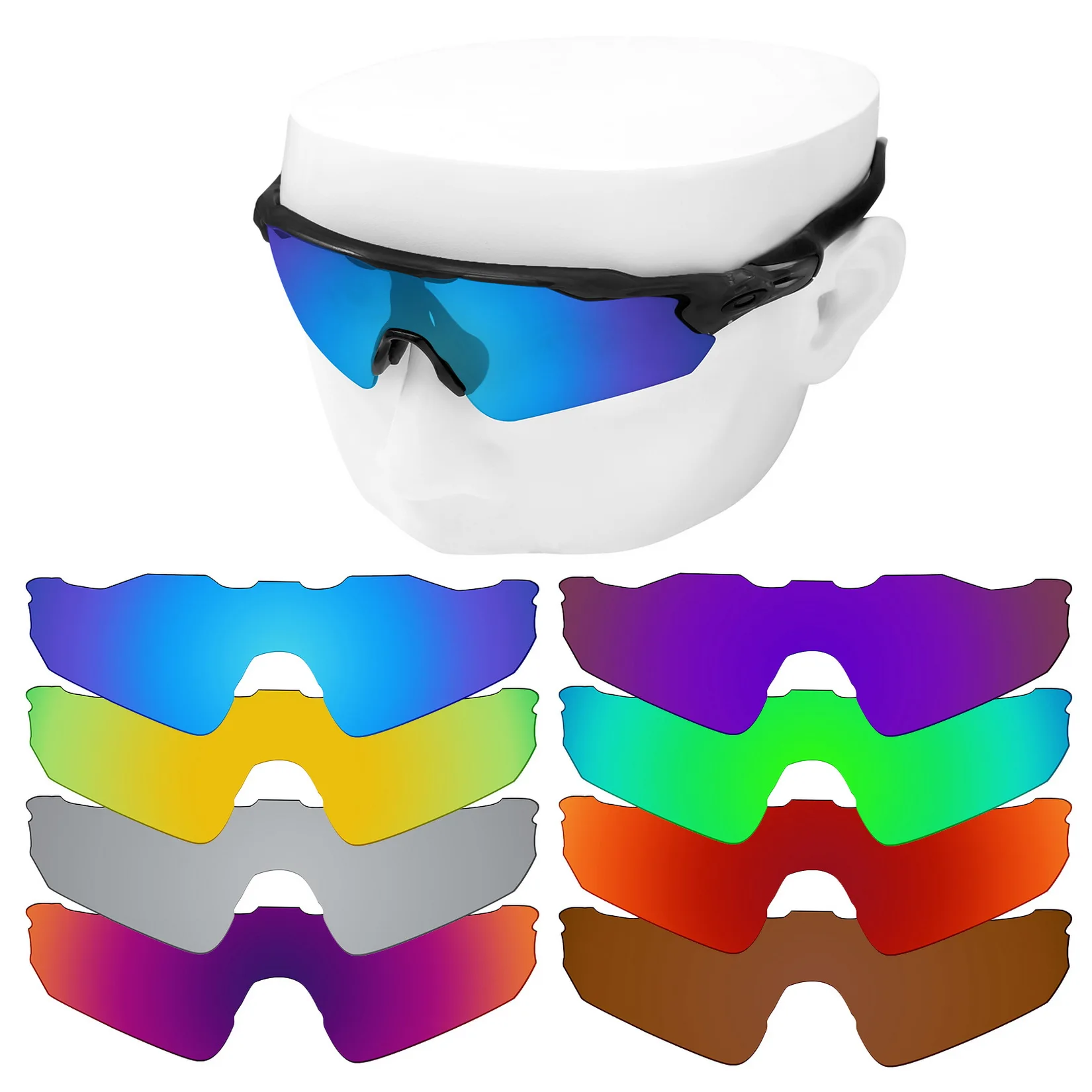 Top Trends: OOWLIT Polarized Replacement Lenses For-Oakley Radar EV Path OO9208 Sunglasses Shoppable Styles