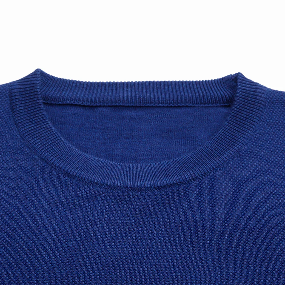 Top Trends: Brand Male Pullover Sweater Men Knitted Jersey Striped O-collar Sweaters Mens Knitwear Clothes Casual Mens Clothing MZL053 Shoppable Styles - Image 4