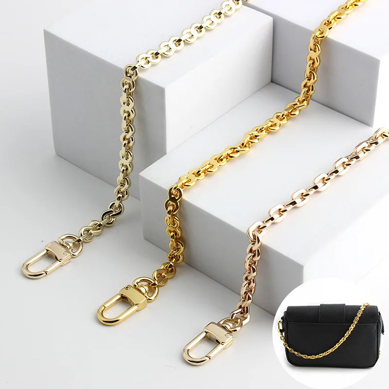 Top Trends: Bag Chain With Hook Buckle Belt Hardware Handbag Belt Metal Alloy Wallet Chain Ladies Bag Strap Chain Bag Accessories 30 / 60 / 120 Shoppable Styles