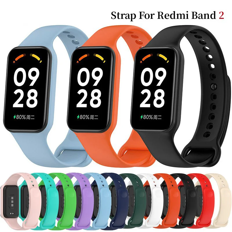 Top Trends: For Xiaomi Redmi Band 2 Replacement Strap Sport Smart Watch Wristband Xiaomi Redmi Smart Band 2 Accessories Bracelet Strap Shoppable Styles