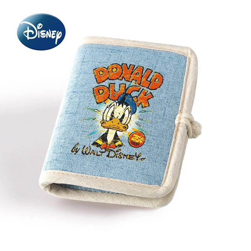 Top Trends: Disney 2023 New Fashion Women's Wallet Canvas Folding Women's Cute Coin Purse High Quality Multi-card Slot Personality Wallet Shoppable Styles