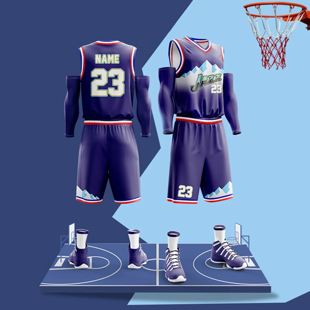 Top Trends: Basketball Jersey Basketball Training Suit Adults And Kid Clothes Sports Vest Men Boys Basketball Jersey Sets Large Size Shoppable Styles