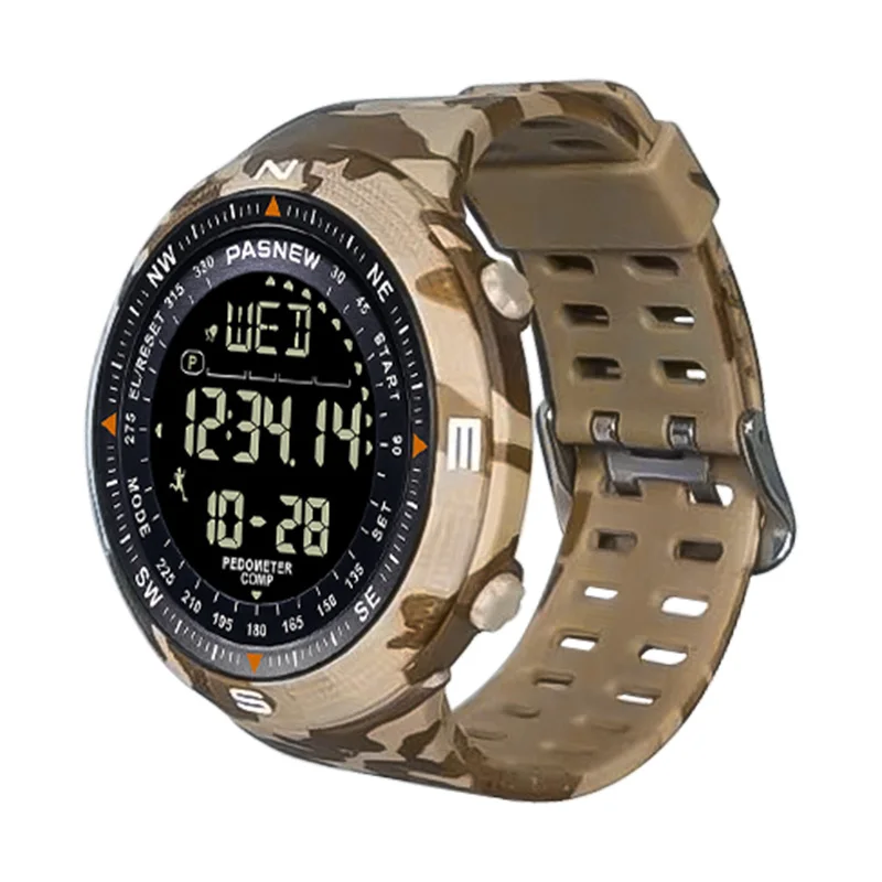 Top Trends: Multifunction Sport Watch Men Big Digital Compass Electronic Hand Clock Boy Return Guidance Waterproof Military Wristwatch Male Shoppable Styles