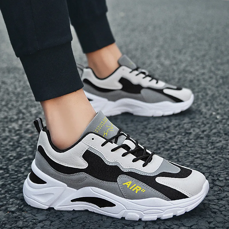 Top Trends: 2023 New Trendy Breathable Mesh Sports Dad Casual Sneakers Running Men's Shoes Shoppable Styles