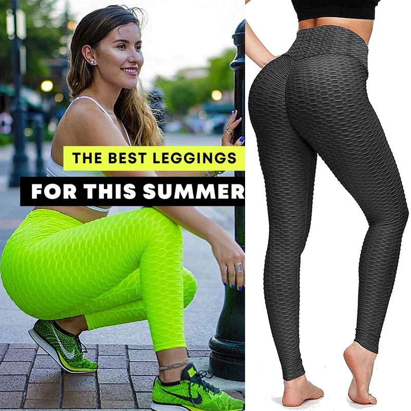 Top Trends: Push Up Leggings Women's Fashion Sport Fitness High Waist Tik Tok Leggins Sexy Butt Lifting Scrunch Workout Gym Tights Pants Shoppable Styles