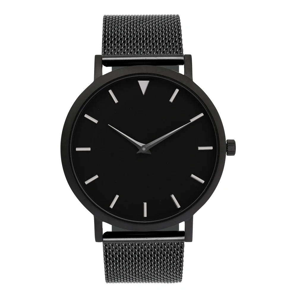 Top Trends: Watches Women Black Leather Strap 2 Years Warranty Watch 316L Stainless Steel Simple Dial Face Clocks Shoppable Styles