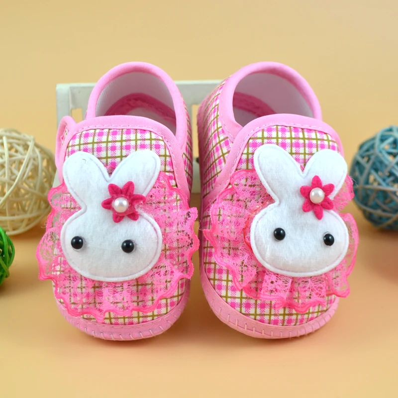 Top Trends: Baby Shoes Infant Soft Anti-slip Sole Newborn Baby Girls Boy Prewalker Printing Rabbit Cartoon Single Shoes First Walkers Shoes Shoppable Styles