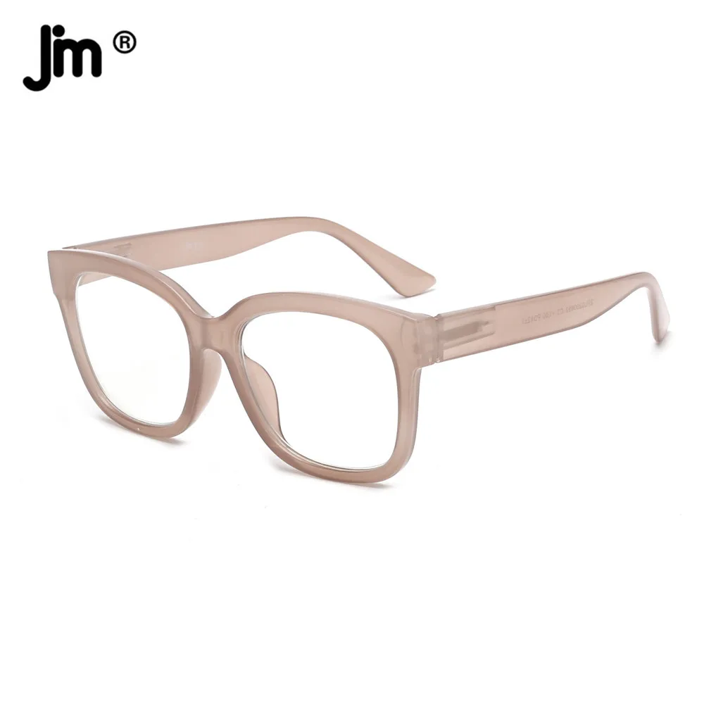 Top Trends: JM Anti Blue Light Square Reading Glasses Women Spring Hinge Presbyopic Glasses Diopters 1 1.5 2 2.5 3 3.5 4.0 Shoppable Styles