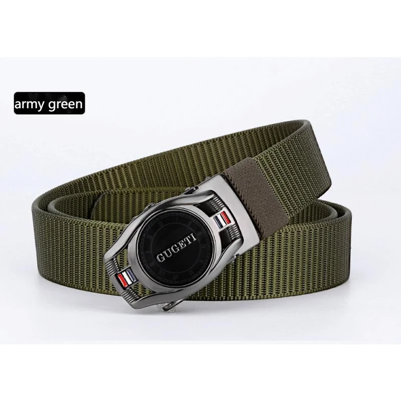 Top Trends: Men's Woven Belt Alloy Automatic Buckle Outdoor Casual Belt Fashion Versatile Belt Shoppable Styles