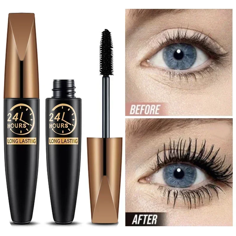 Top Trends: Curled Thick Silk Mascara Eyelash Lengthening Waterproof Long-wearing Black Eyelash Extension Eye Beauty Makeup Women Cosmetics Shoppable Styles