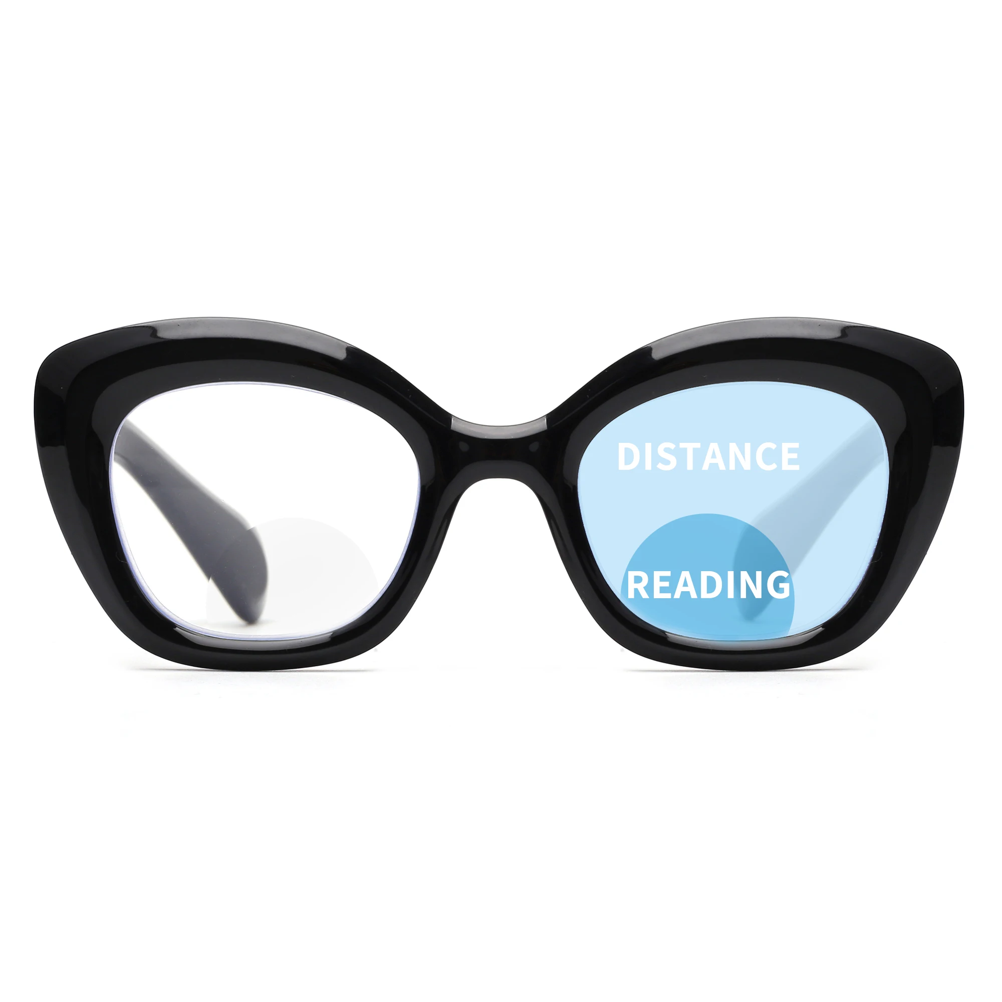 Top Trends: JM Cat-Eye Bifocal Reading Glasses For Women, Blue Light Blocking Computer Shoppable Styles