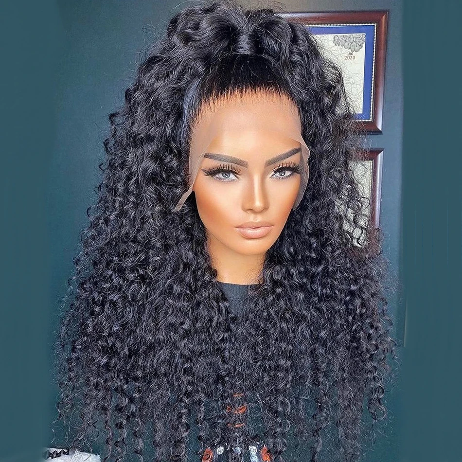 Top Trends: Water Wave Lace Front Wig Curly 13x4 Lace Frontal Human Hair Wigs For Women 30 Inch Brazilian Glueless 5x5 Hd Lace Closure Wig Shoppable Styles