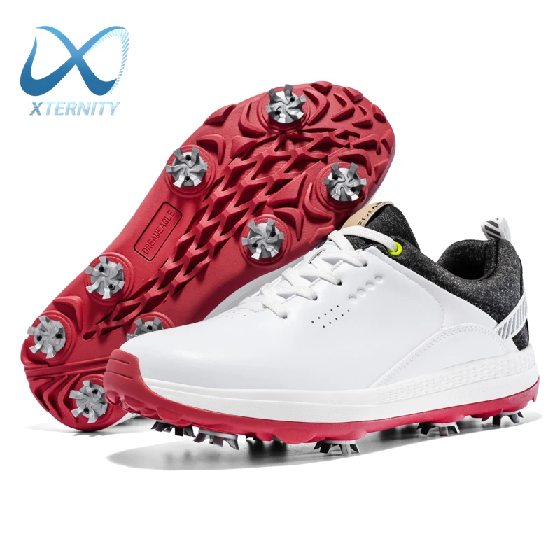 Top Trends: New Lersure Waterproof Golf Shoes Men Professional Golf Spikes Trainers Outdoor Non-Slip Walking Golfer Footwear Luxury Sneakers Shoppable Styles