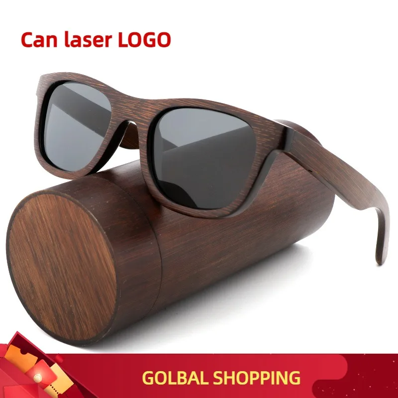 Top Trends: Best Handmade Luxury Sunglasses Men Polarized Zebra Vintage Bamboo Wood Women Sunglasses High Quality With Glasses Case Box Shoppable Styles