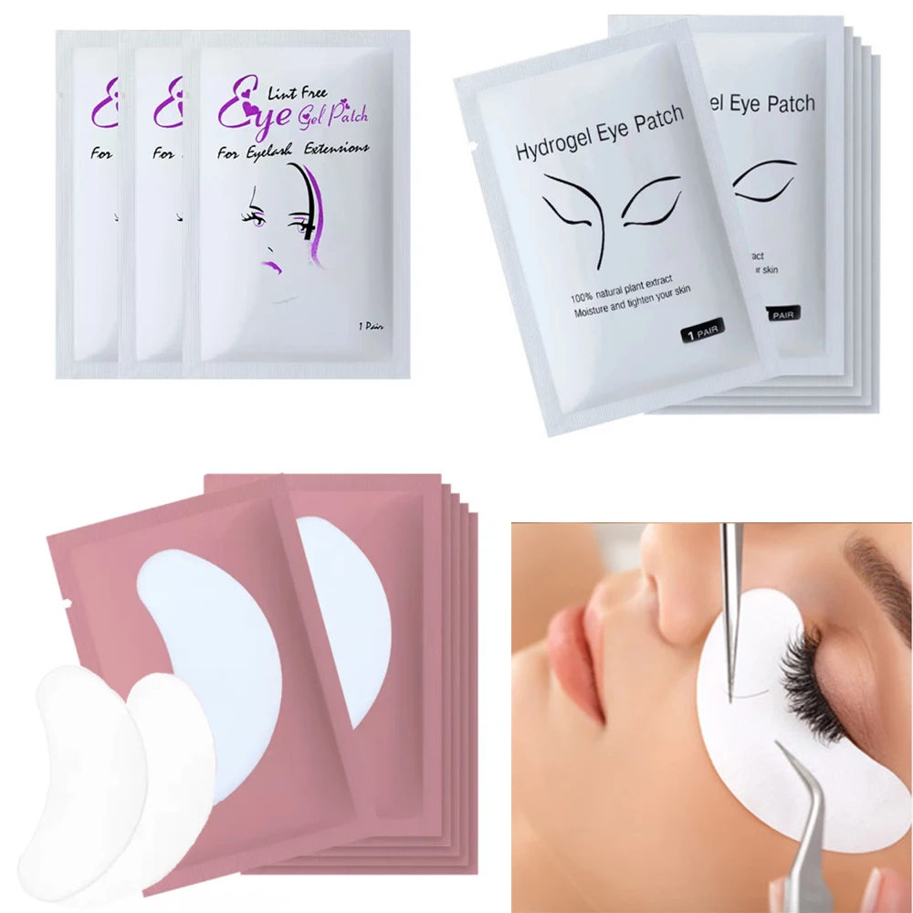 Top Trends: 200 / 400Pairs Hydrogel Patches Eyelash Extension Patch Eyelashes Patch Lash Extension Supplies Under Eye Patches Eye Pads Patch Shoppable Styles