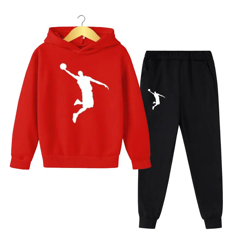 Top Trends: Kids Autumn Spring Fashion 2Pcs Hoodie+ Pants Sports Suits 3-13 Years Boys Girls Casual Outfits Tracksuits Children Clothing Sets Shoppable Styles