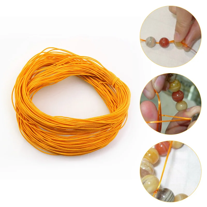 Top Trends: 25M String Cord Beading Rope For Necklace Bracelets Elastic Band Stretch Beads String Strap Line DIY Jewelry Making Accessories Shoppable Styles - Image 5