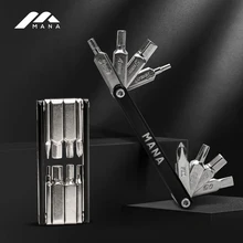 MANA Bicycle Mini Repair Tool 8 In 1 Multi Functional Portable Mini Tool With Multiple Size Specifications Suitable