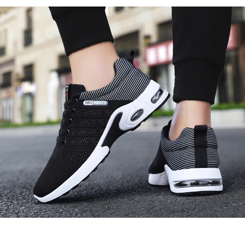 Top Trends: Running Shoes Breathable Shoes For Men Cushion Men Sneakers Lightweight Mesh Anti-slip Wear-able Designer Tennis Men Shoes Shoppable Styles - Image 6