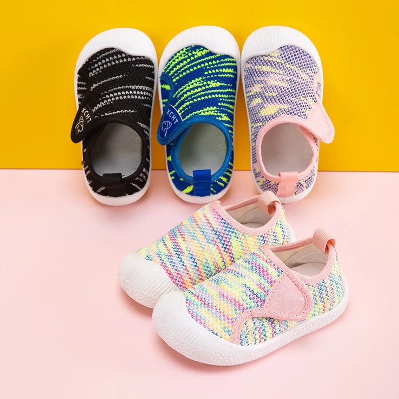 Top Trends: New Baby Sneakers Slip-on Children Flat Shoes Infant Kids Shoes Girls Boys Sneakers Breathable Sport Run Sneakers For Baby Shoes Shoppable Styles