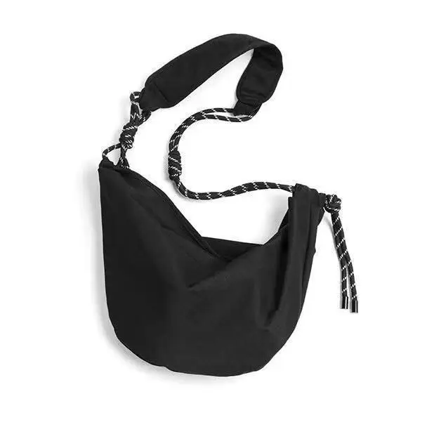 Top Trends: Women Bag Nylon Fashion Solid Zipper SOFT Shoulder Bags Handbags Pures And Bags Crossbody Euro-America Style Girls Bag Shoppable Styles