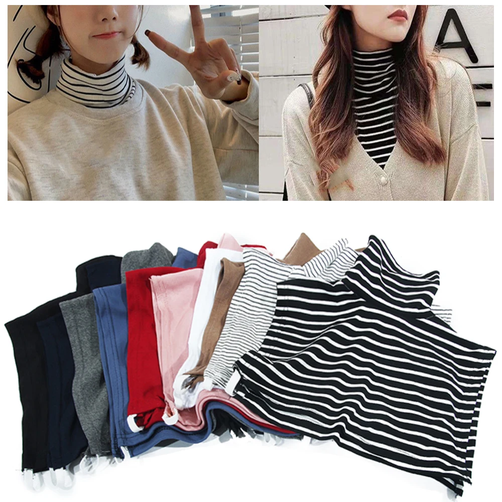 Top Trends: Detachable Collars Women Fake Collar Turtleneck Soft Removable Detachable High Collars Women Turtleneck Apparel Accessories Shoppable Styles